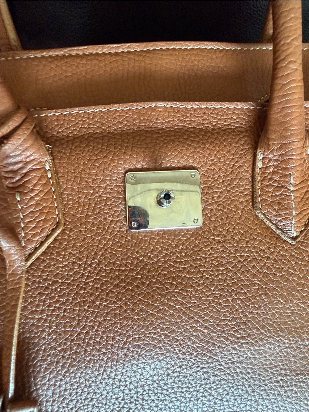 Brown Leather Tote Bag for Men - Spacious Everyday Carry